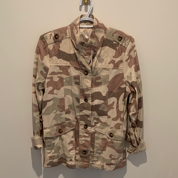 NWT military style camo jacket size medium - Picture 1 of 5
